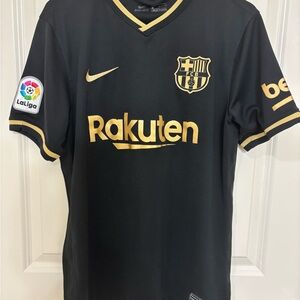 Nike Barcelona 2020/21 Away Soccer Jersey Size M CD4231-011